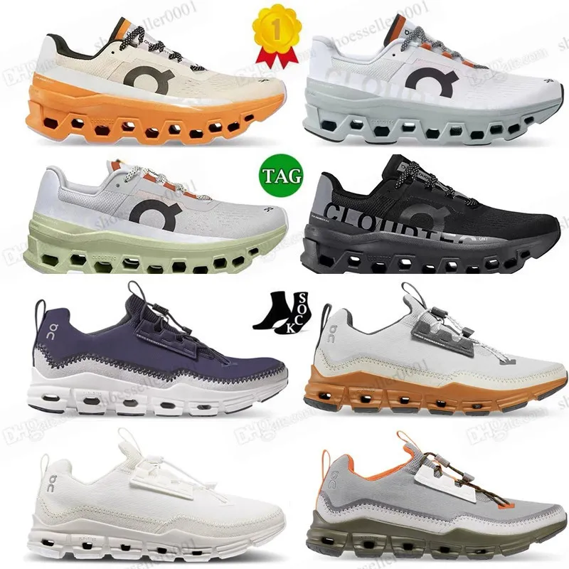 2023 на Cloudmonster Roney Shoes Cloud x Cloudaway Cloudprime Мужчины Женщины Зеленый мороз Кобальт Эклипс Куркума Белая фиолетовая янтар