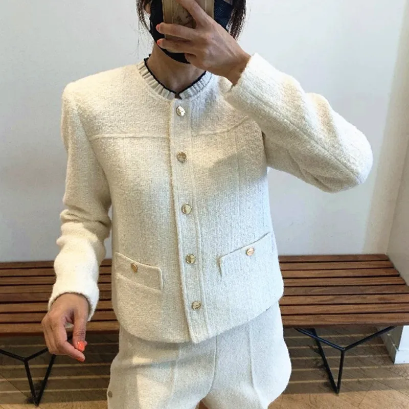 Sandro tweed cardigan on sale