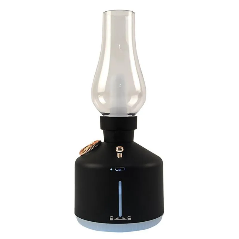 Geräte Flammen-Luftbefeuchter, kabellos, Aroma-Diffusor, wiederaufladbar, USB-Lichter für ätherische Öle, kühler Nebel als Geschenk