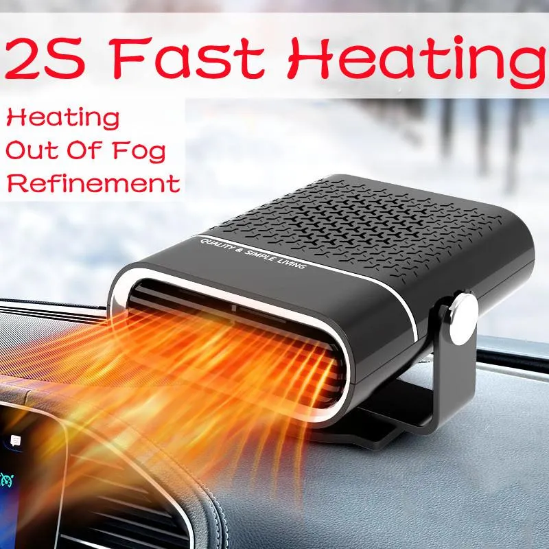 Fans 12V/24V Auto Heizung Elektrische Heizung Fan Tragbare Elektrische Trockner Windschutzscheibe Anti-beschlag Demister Defroster Für auto Home