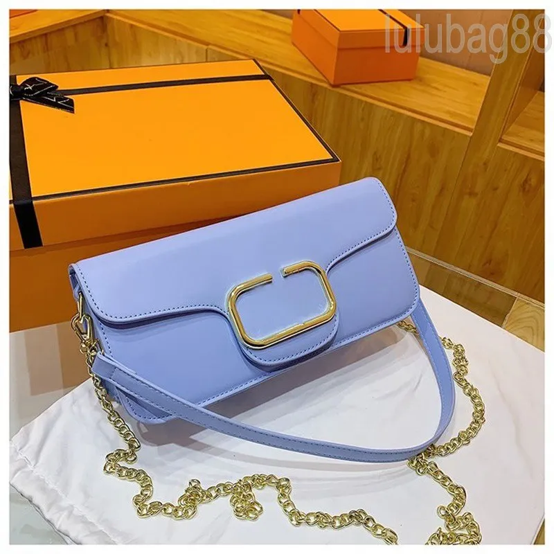 Clásico bolso de diseño marrón colorido bolso letras v moda crossbody bolsillo abierto forros de cuero hebillas de negocios suave bandolera cadenas XB044 F23