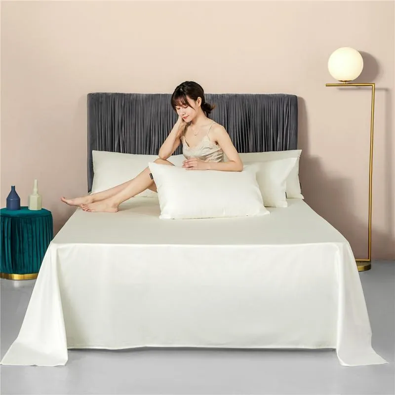 Ustaw wysokiej jakości egipskie bawełniane bawełniane arkusze łóżka łóżka Twin King Queen Skute