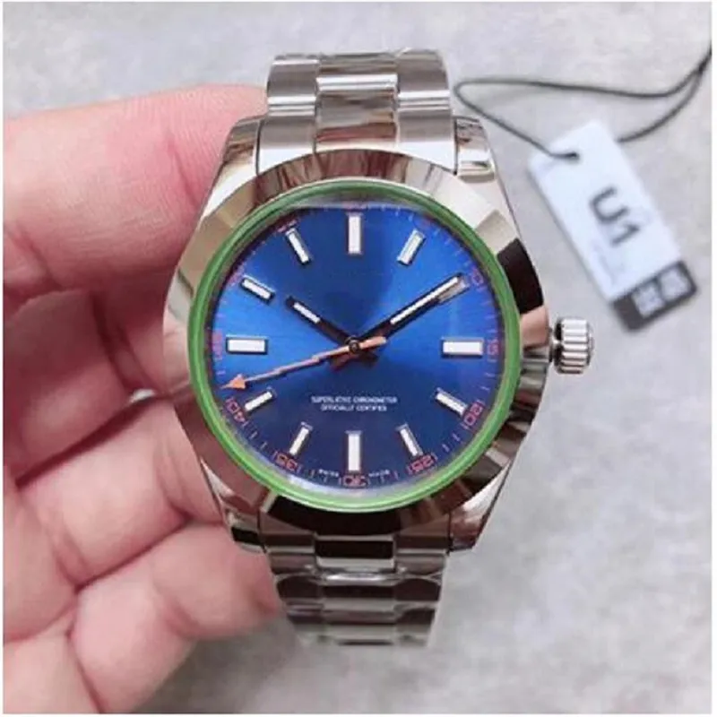 Herren Designer Rolx Top Luxus Air King Serie 40 mm Zifferblatt automatische mechanische Bewegung 904L Stahl Kleie Uhren Armbanduhr Fastrack Uhren für Männer