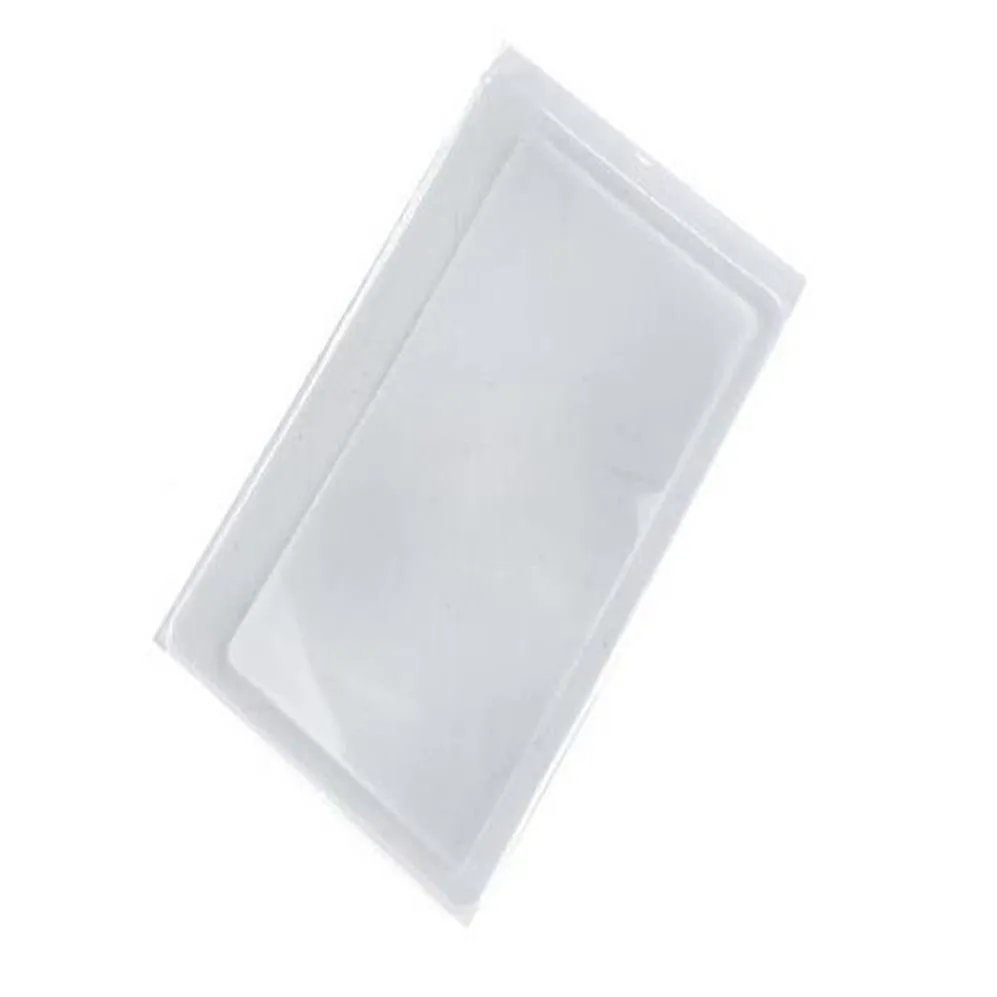 Magnifiers New Transparent Credit Card 3 X Magnifier Magnification Magnifying Fresnel LENS s High Quality2396
