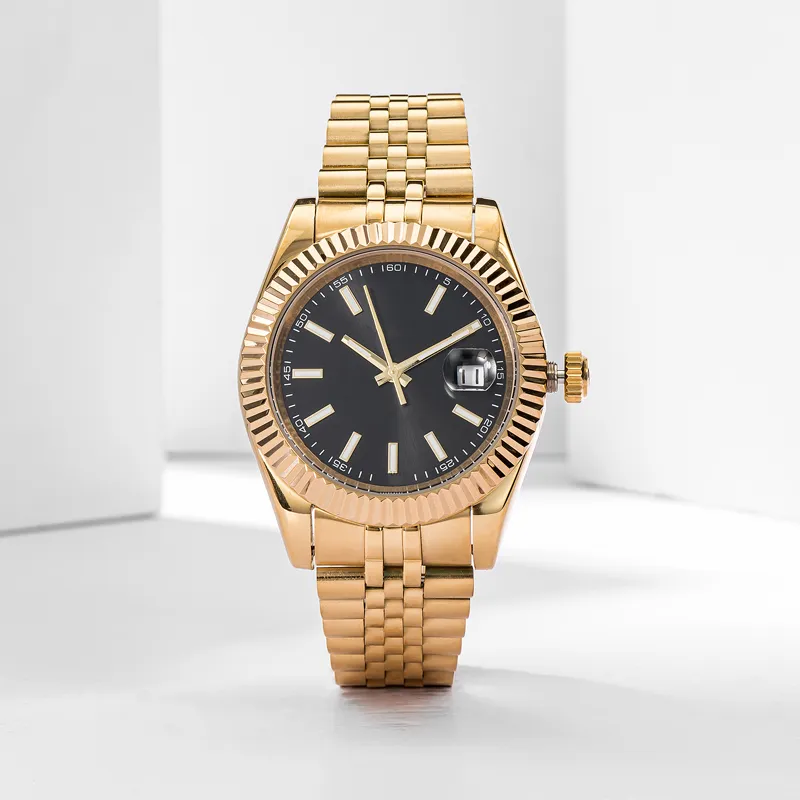 Man Top Designer Watch Automatic Mechanical Watches 36/41mm rostfritt stål Lysande vattentätt klockpar Style Classic Wristwatches Montre de Luxe