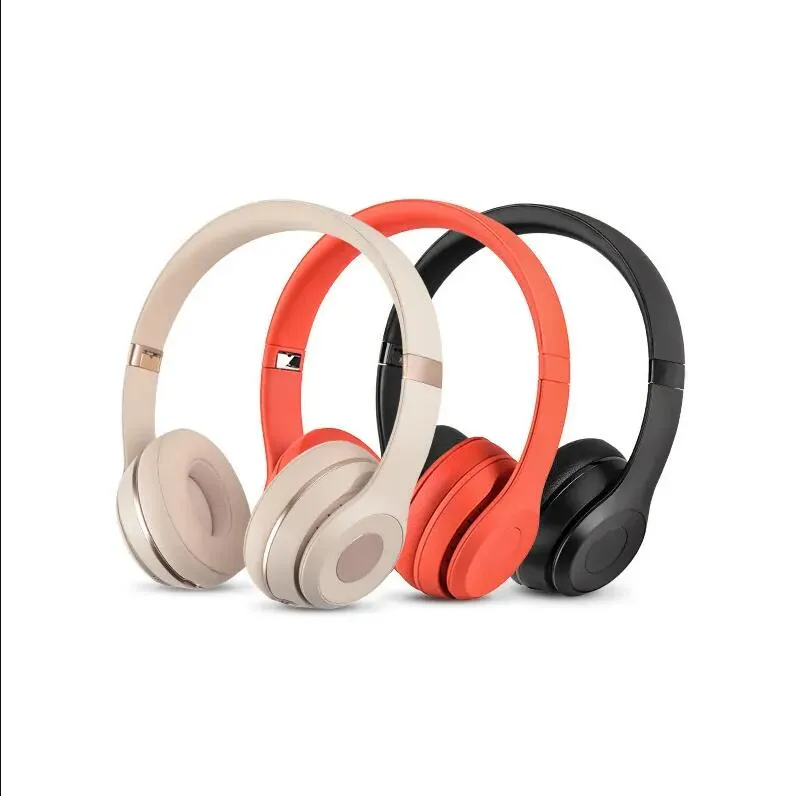 SOL3.0 Solo Wireless Headphones Stereo for Bluetooth Headsets Foldable Earphone Animation Showing