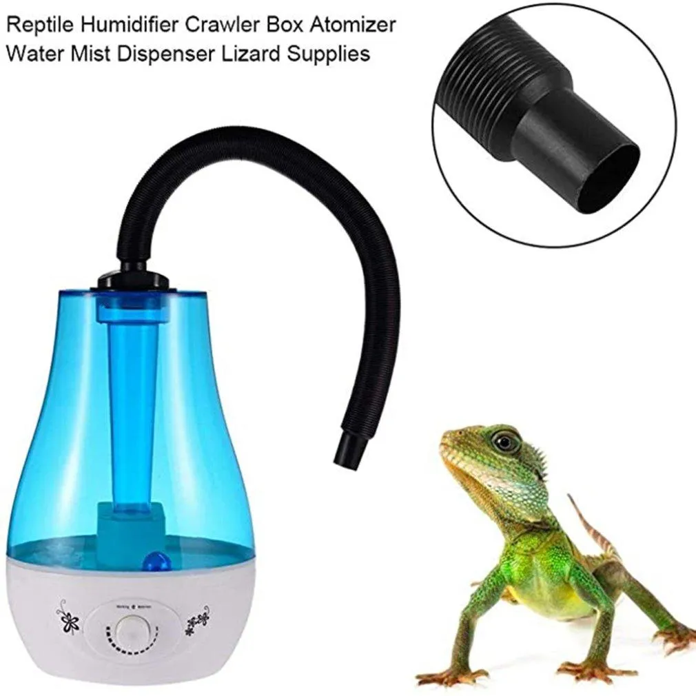 Humidificateurs 3L Portable Super Fogger Amphibiens Humidificateur Vaporisateur Générateur de brouillard Générateur Reptile Terrarium Mute Vaporisateur Lizard Humidificateur