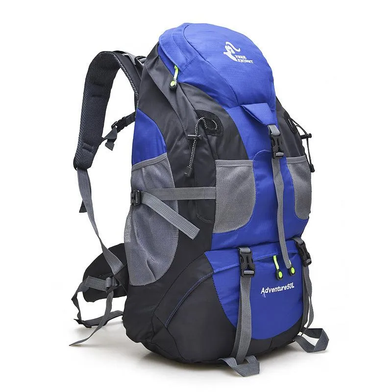 Bolsas ao ar livre 50l Bolsa de caminhada Mochila Viagem de montanhismo impermeável Trekking Camping Sport Rucksack