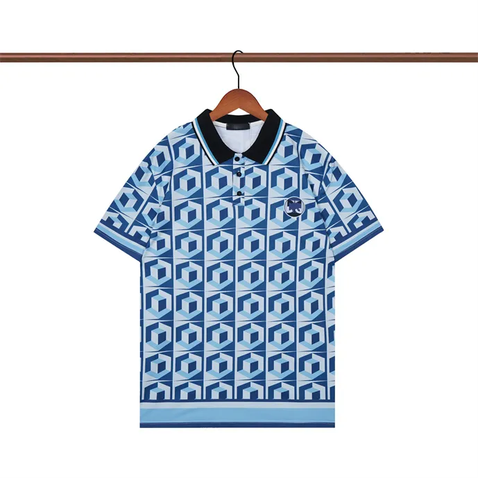 6 NOVA moda London England Polos Shirts Designers de homens camisetas pólo High Street Bordado de impressão camiseta Men Summer Cotton Casual camisetas #952