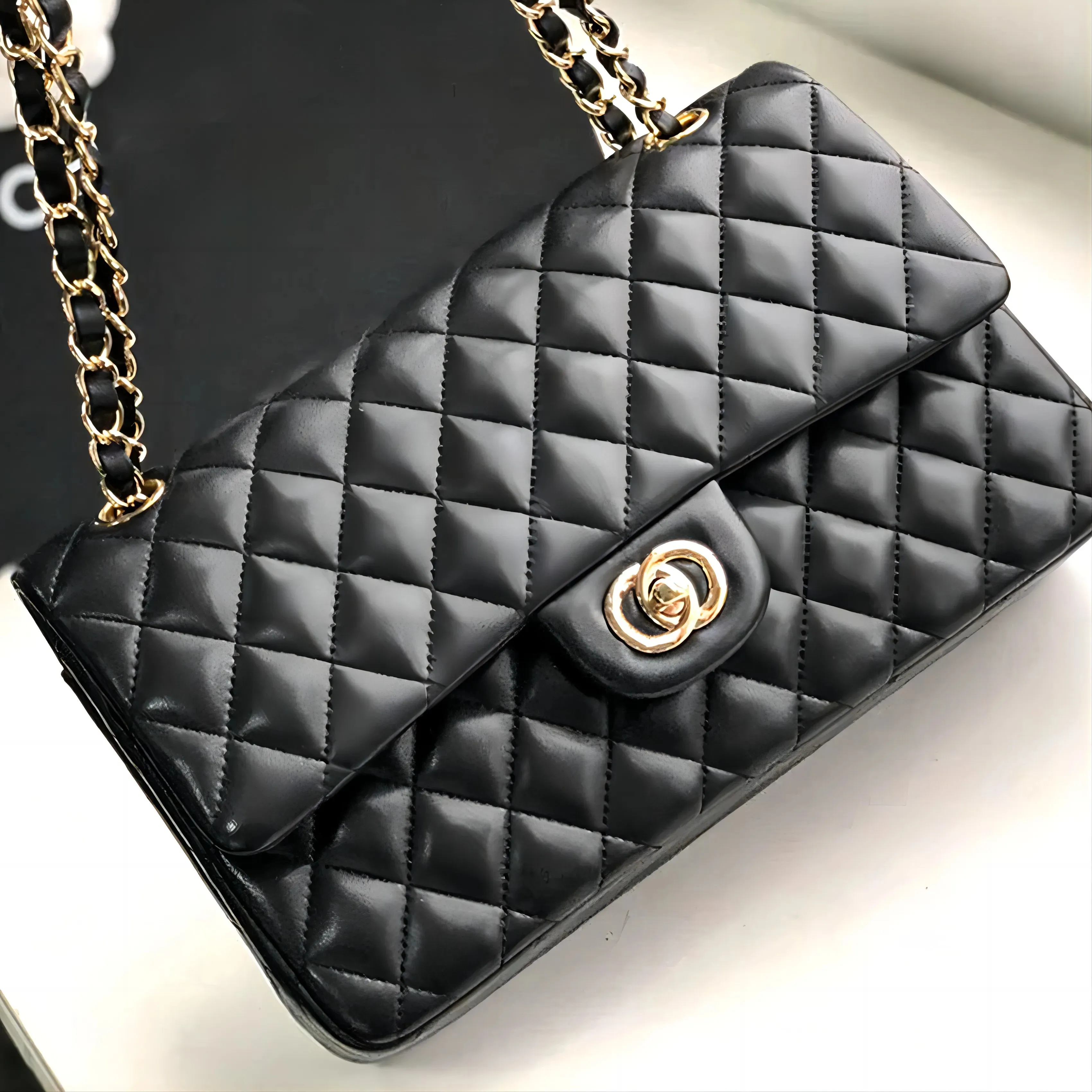Womens Designer Tote Bags Chain Shoulder Bags Clutch Flap Fashion Purses Wallet Check Thread Handbags Solid Hasp Waist Square Stripes Luxury Handbag 2024 Collection From Diy06 48.67 DHgate.Com