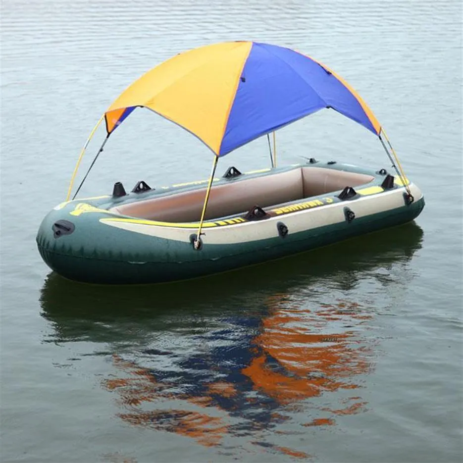Inflatable Kayak Canopy Awning For 2 4 People Anti UV Sun Shade