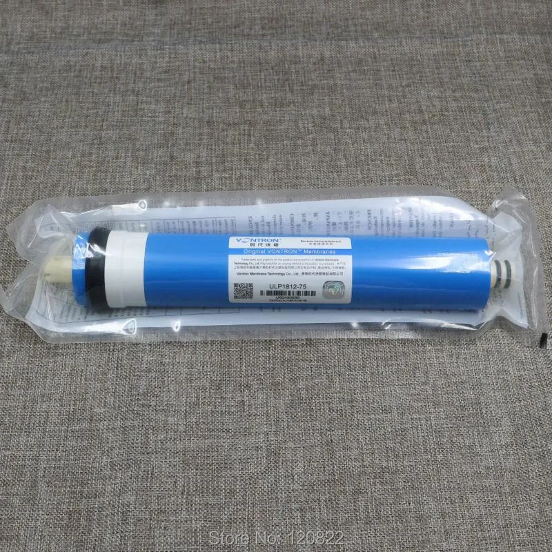 Apparater gratis frakt vontron ulp181275 RO membranelement NSF Reverse Osmosis System 75GPD Water Filter Cartridge