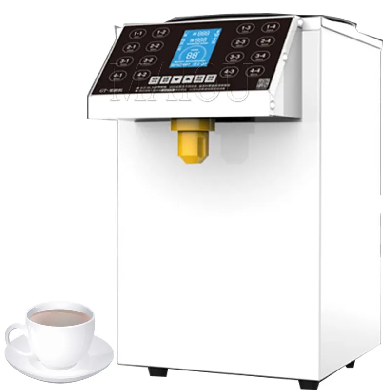 Distributeur quantitatif de Fructose Machine à Fructose Distributeur automatique de sirop de distributeur de Fructose pour café/thé à bulles