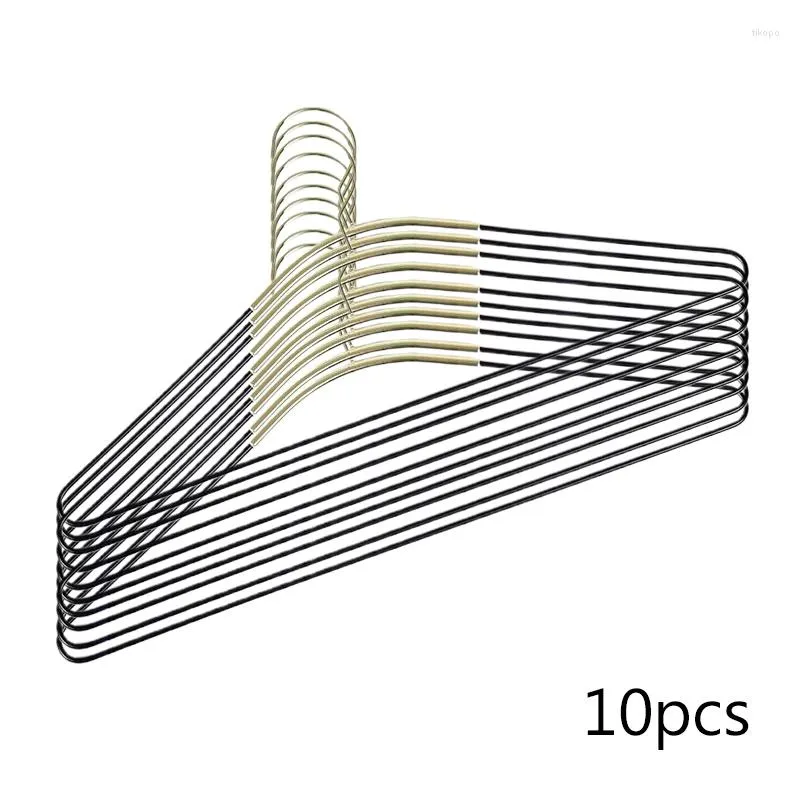 Kleiderbügel Ly 10 Stück Anti-Rutsch-Kleiderbügel, platzsparende Kleiderbügel, verformungssicher, langlebig, Schrank, Kleid, Kleidung, Handtuch