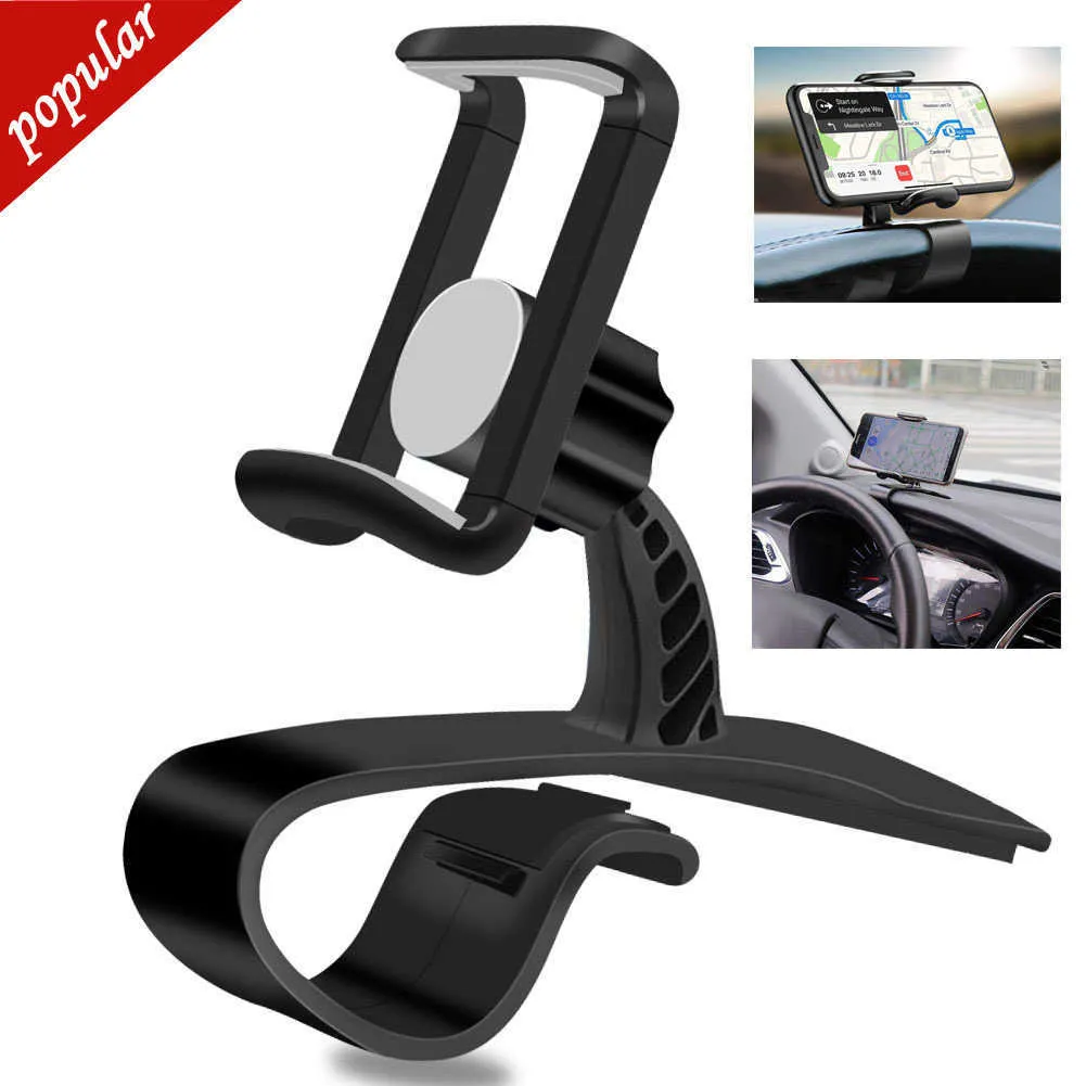 New Free Shipping 360 Rotation Adjustable HUD Car Dashboard Phone Holder Stand For 4 to 6.5 inch phones For iPhone/Samsung/Xiaomi