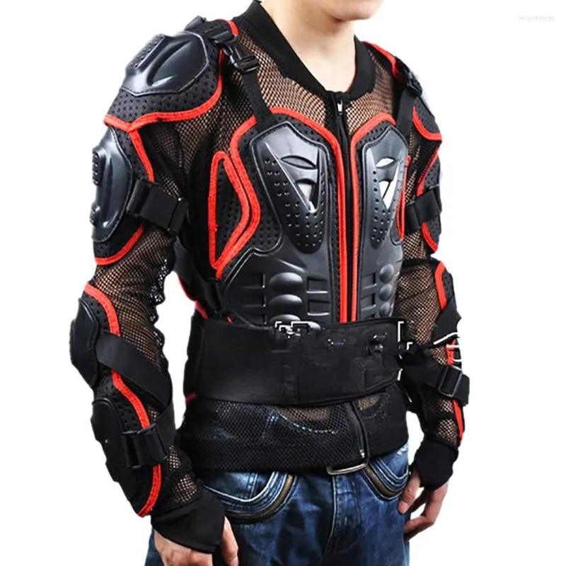 Racing Jackets Motorcycle Full Body Armor Jacket Motocross Spine Chest Protecto Gear Coat Off-road Protection 7.2