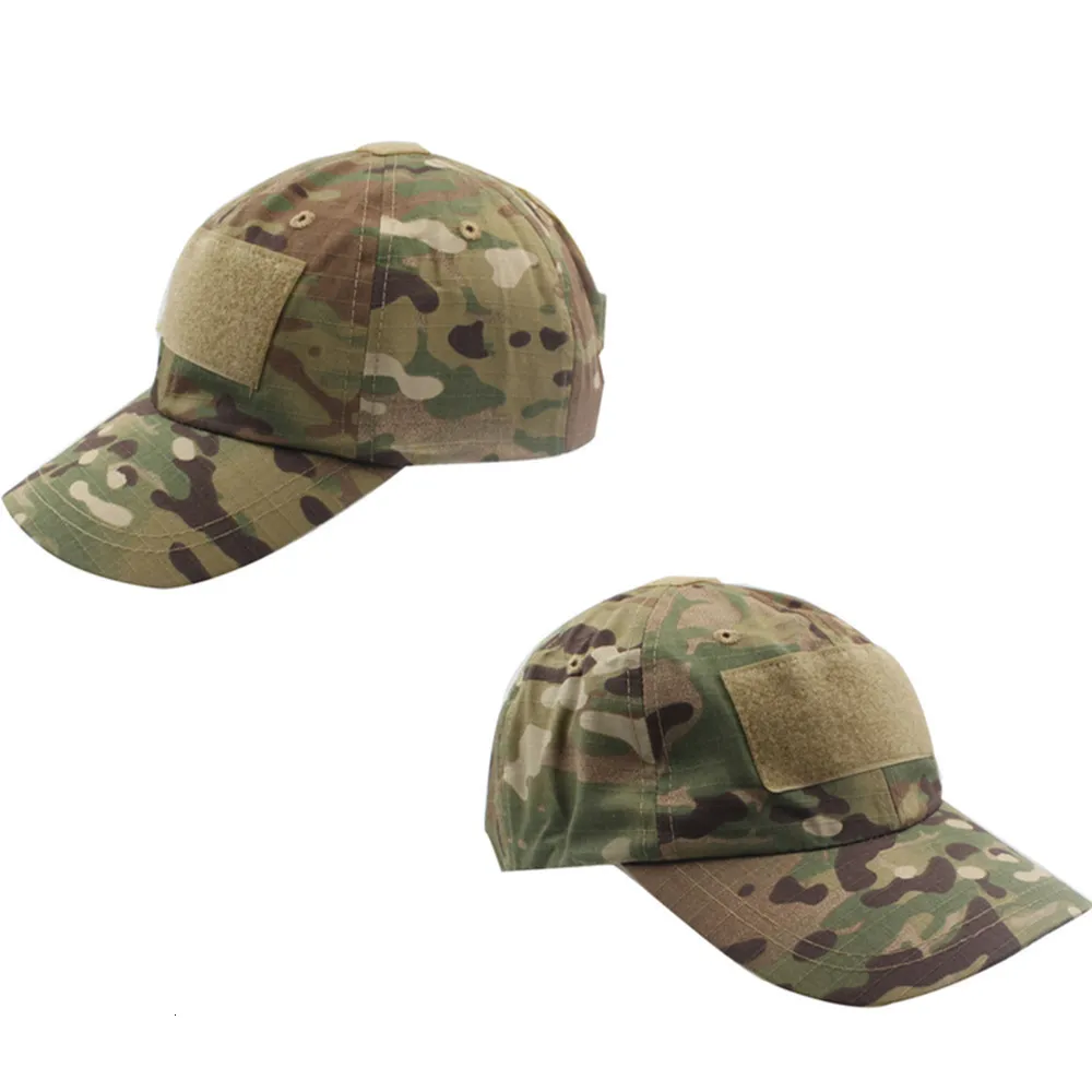 Casquettes de baseball extérieur multi caméra camouflage réglable chapeau net tactique militaire pistolet à air pêche chasse randonnée basket-ball snap cap 230512