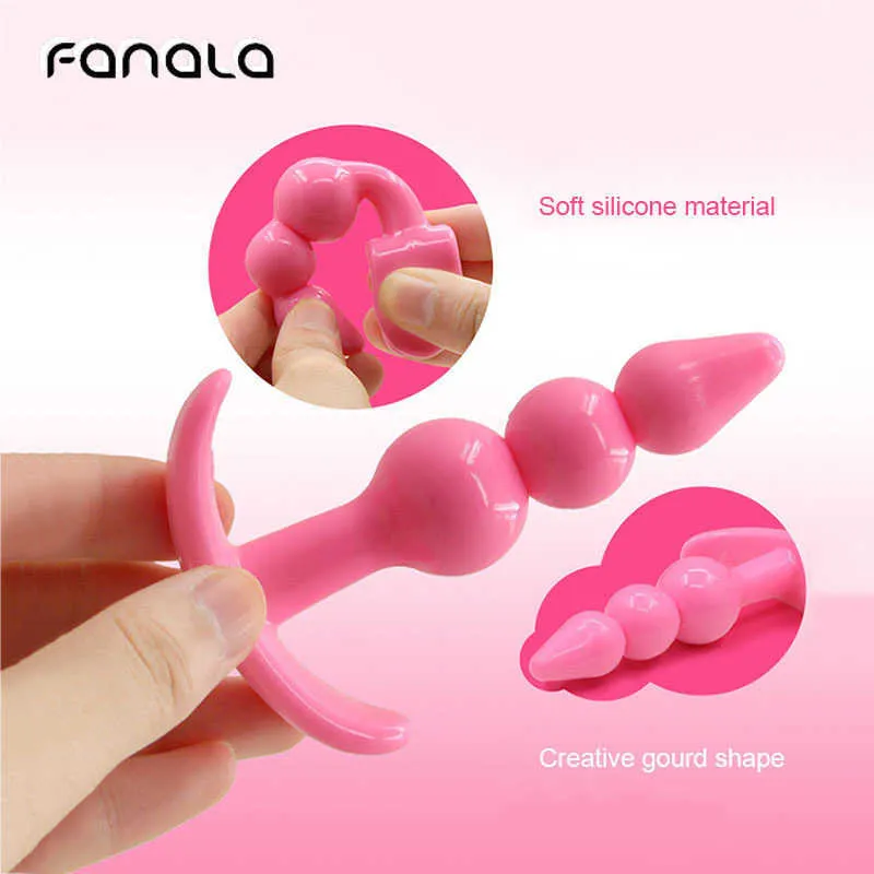 Anale manisch manic silicium fanale plug vagina g-square voor vrouwen verschillende volwassen kogels seksspeler masturbatie