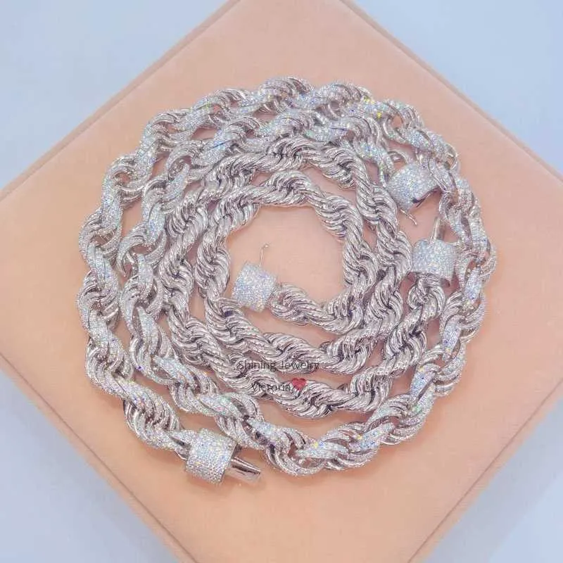 【利益還元祭】開催中！今年最後の大セール Hip Hop Iced Moissanite Door Chain Lock Rope Chain In パンツ