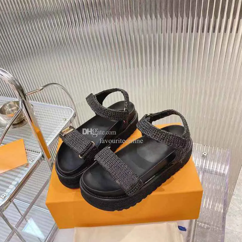 Big bottom sandals top
