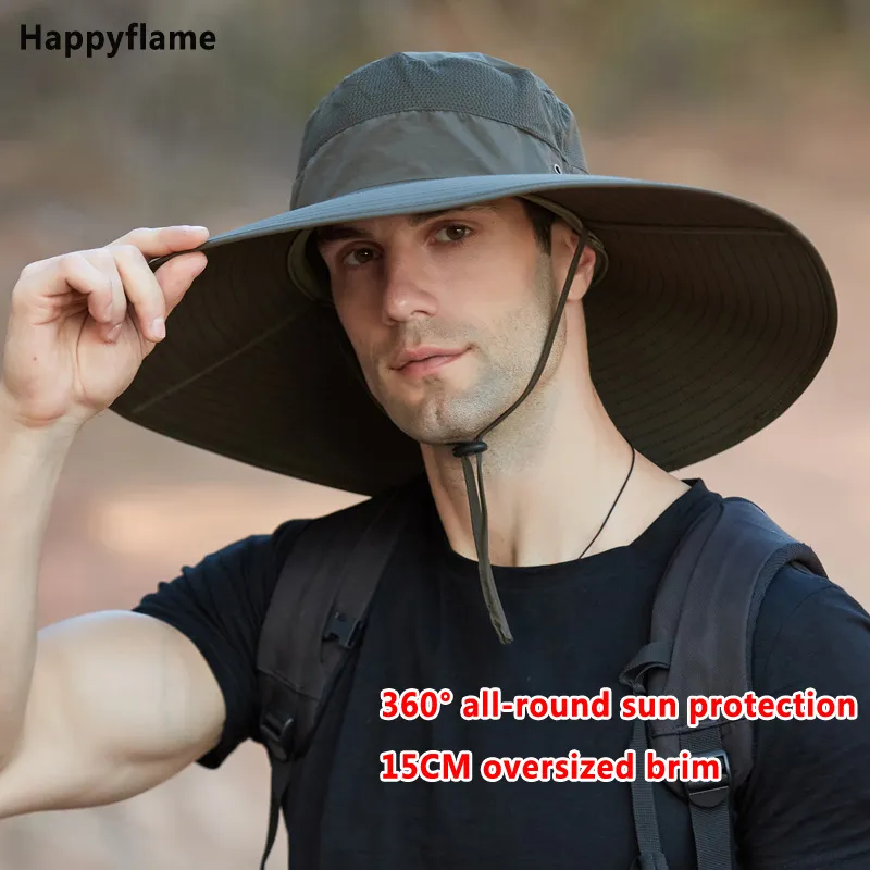 Waterproof Stingy Brim Large Fisherman Hat For Men And Women 15CM Wide,  Ideal For Outdoor Activities, Mountain Adventures, And Panama Fashion  Unisex From Buyocean08, $9.33