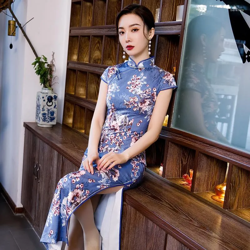 Vestido qipao mujer top