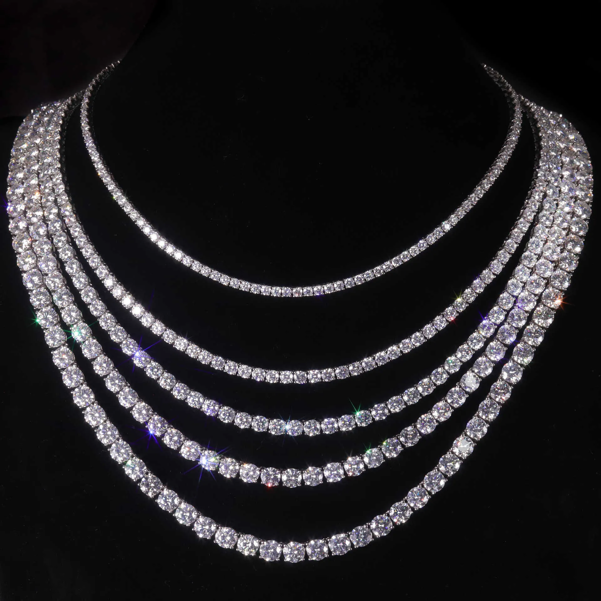 Vvs tennis necklace deals