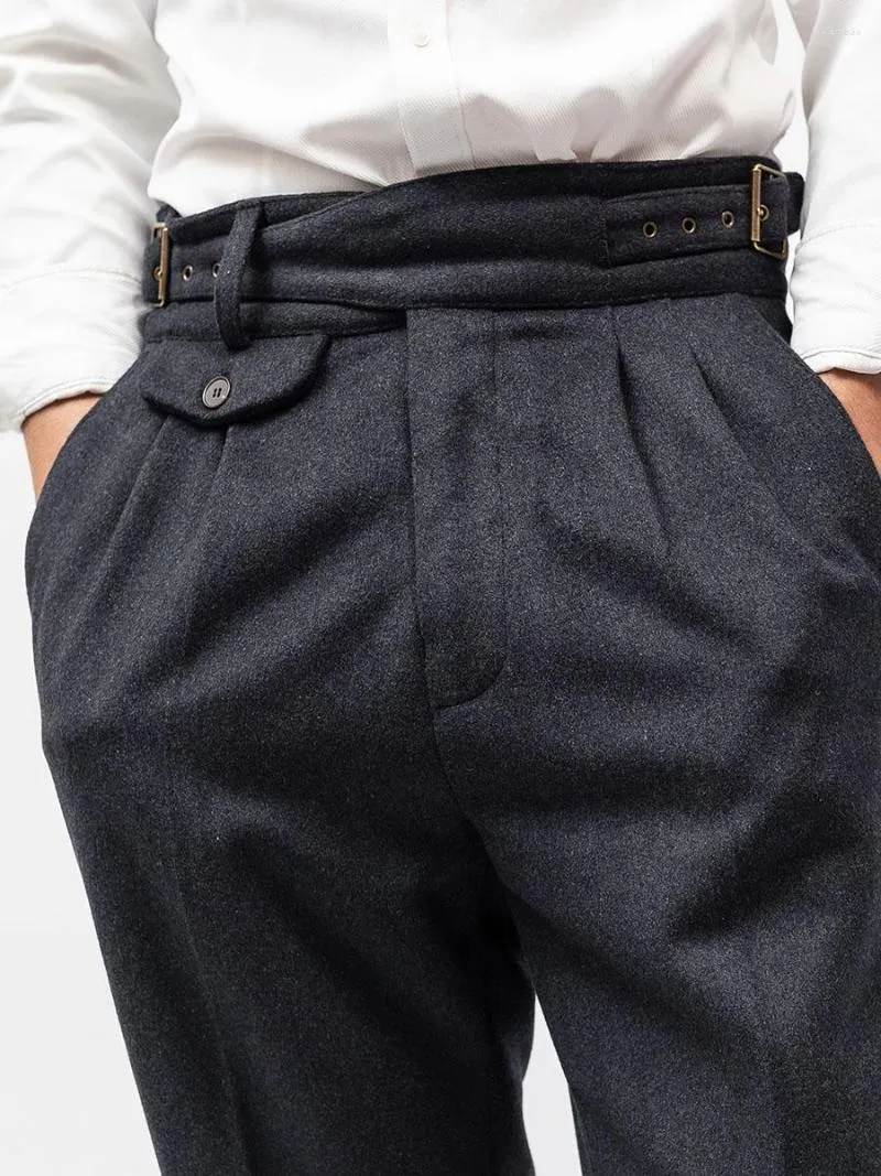 Thick wool trousers sale