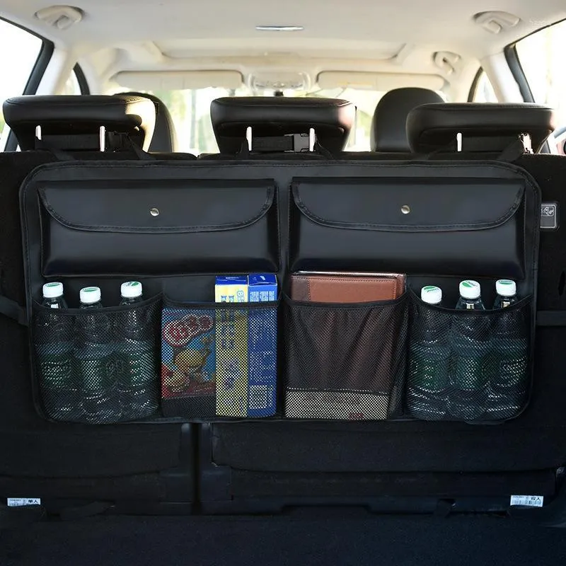 Auto Organizer Für Y62 2012-2023 Stamm Net Tasche Gepäck Feste Lagerung Spezielle Modifikation Zubehör