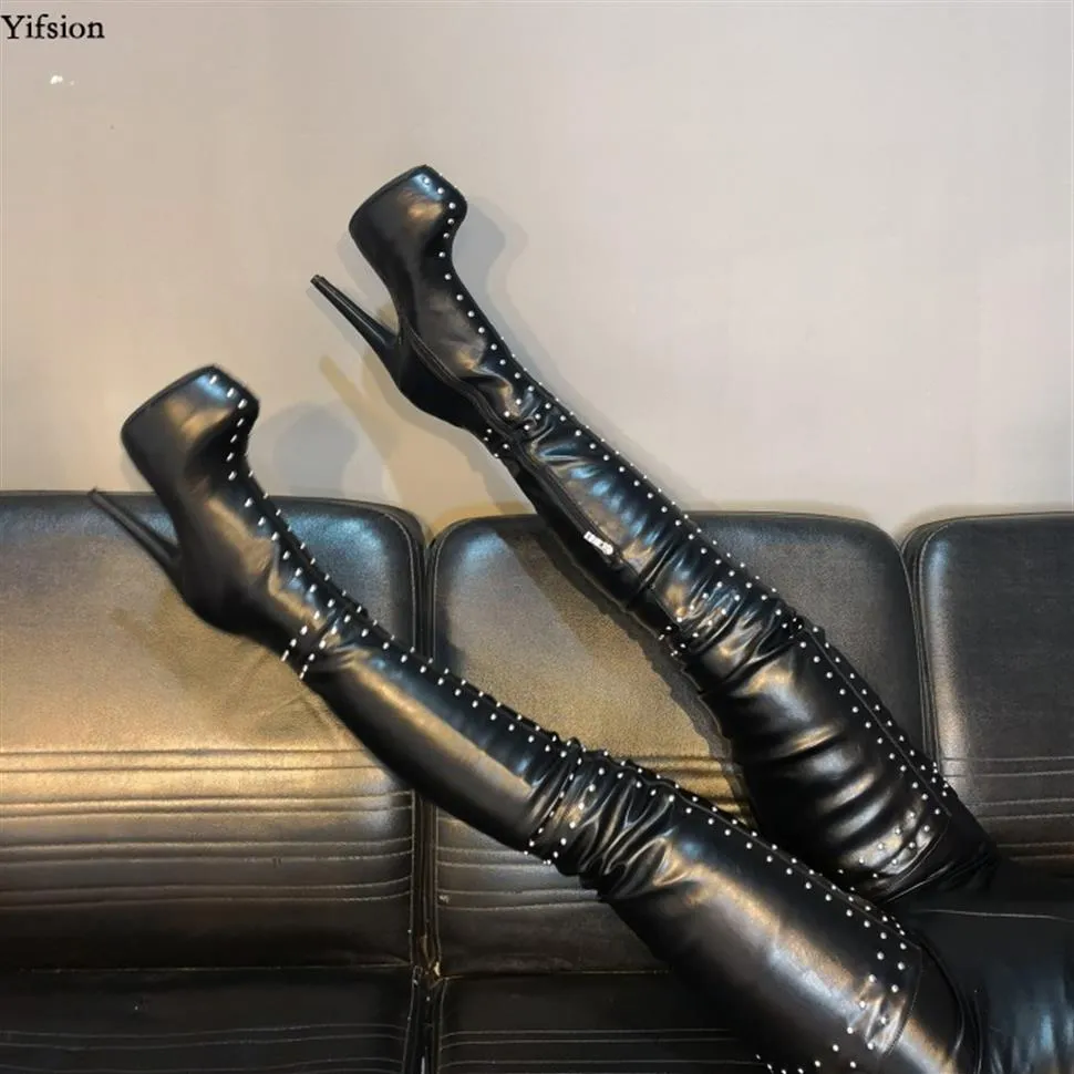 Size 14 thigh high boots deals