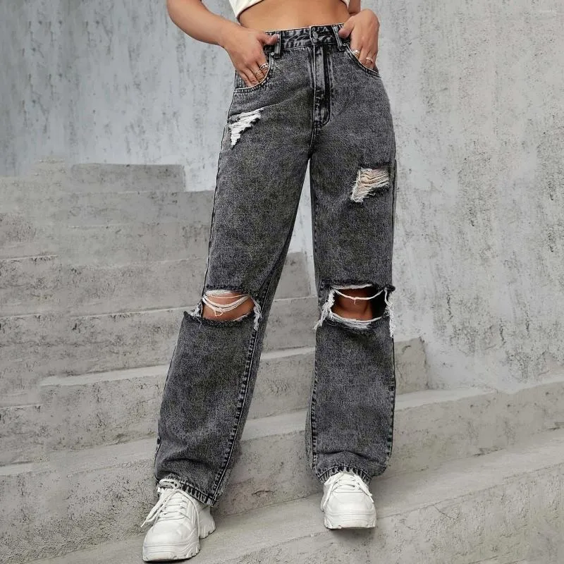 Damage jeans for womens online discount