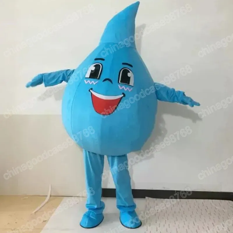 Performance jaune goutte d'eau mascotte Costume Halloween noël fantaisie robe de soirée dessin animé personnage tenue Costume carnaval unisexe adultes tenue