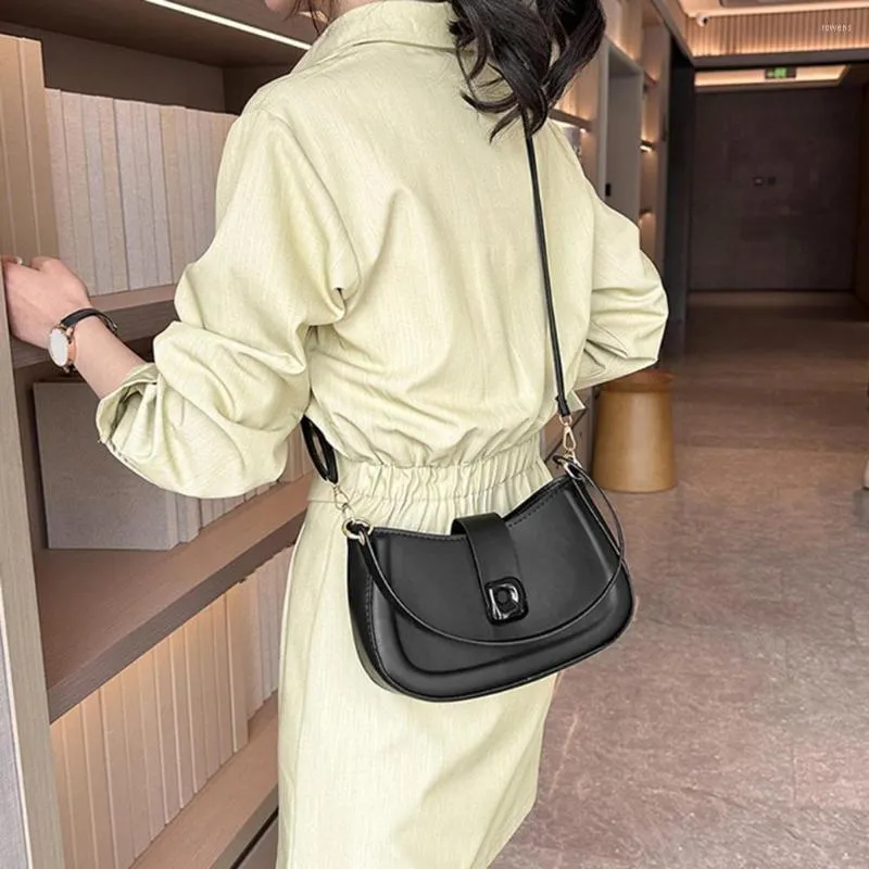 Brown Evening Purse Practical Shoulder Bag Faux Leather Crossbody Casual Large Capacity Sling Daily Collocation From Rowens 13.04 DHgate.Com