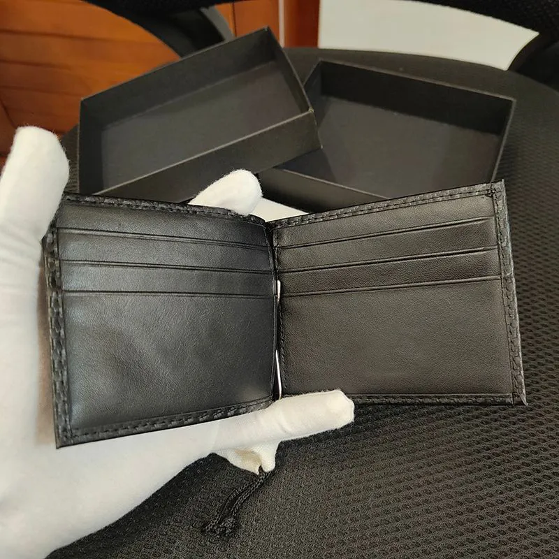 メンズ品質の財布スリムフィット高級カードホルダーデザイナーハンドバッグレザー折りたたみポートフォリオヨーロッパとアメリカンスタイルの女性コイン財布