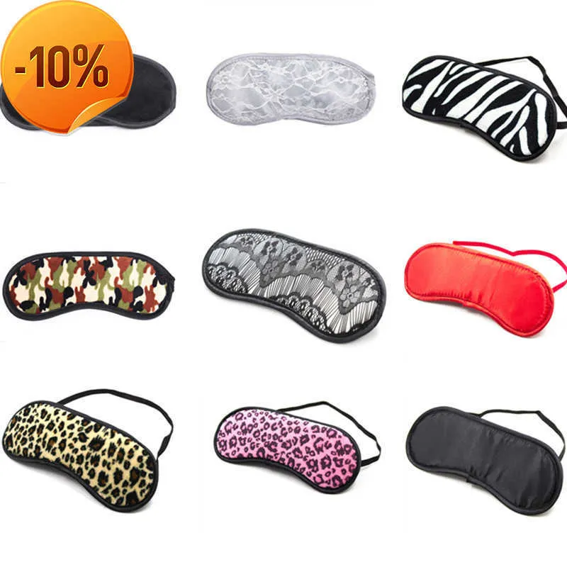 Massage Sexig svamp Eye Mask Vuxen BDSM Games Flirt Sex Toys Bekväm Sleeping Shading Eye Mask for Men Women Party Club Masquerade