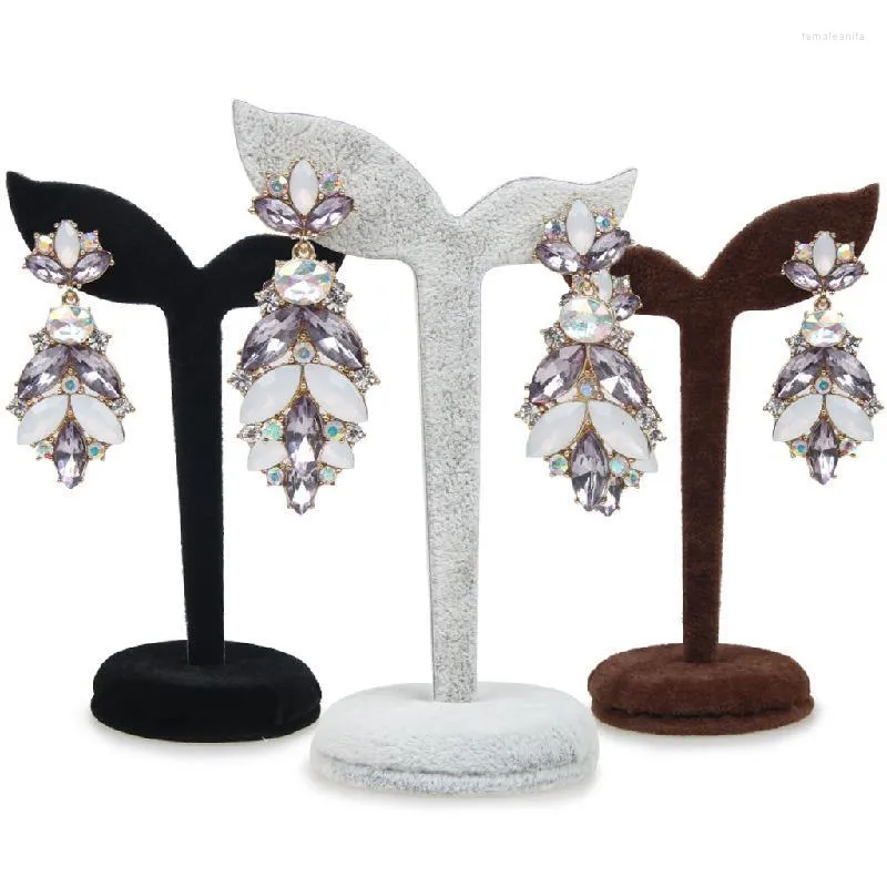 Jewelry Pouches Ins Style Earring Stand Flannel Display Props Bean Sprout Ear Clip Stud Organizer From 9 05 DHgate