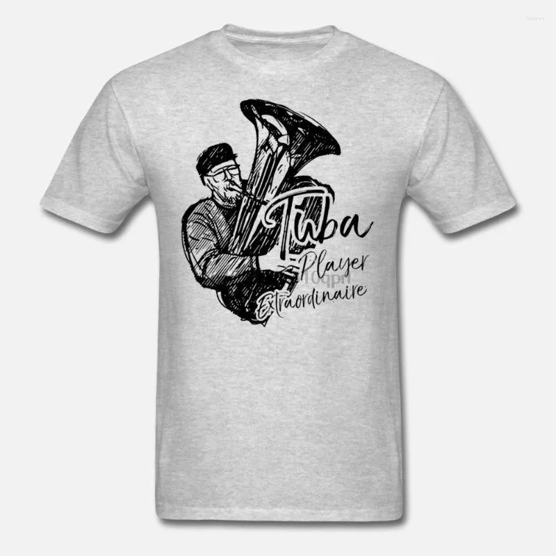 Heren t shirts heren shirt tuba speler dames t -shirts