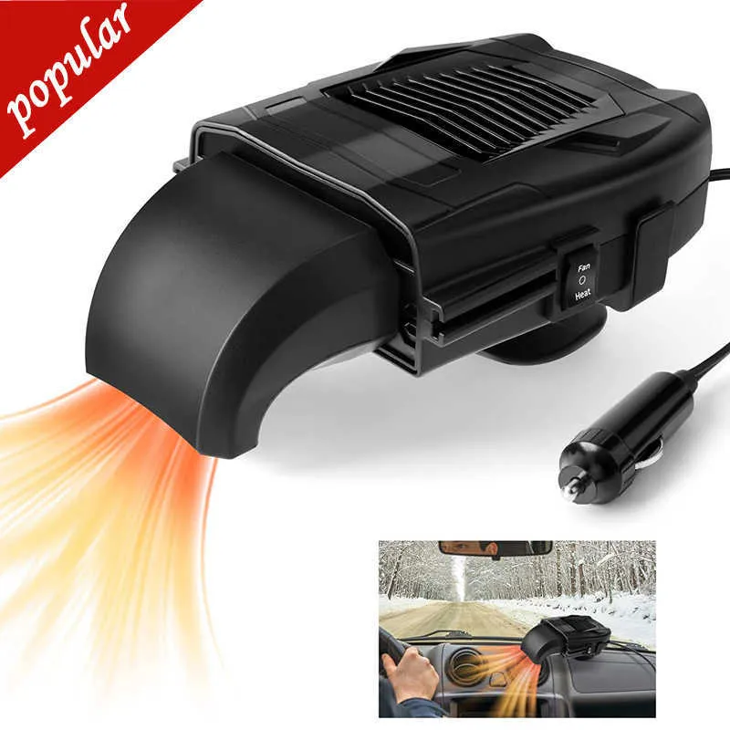 NIEUWE Auto -verwarming Demister Defroster 12V Koeling en verwarmingsventilator Dashboard stoelverwarming Verwarming Demister Demister Defroster Auto -accessoires