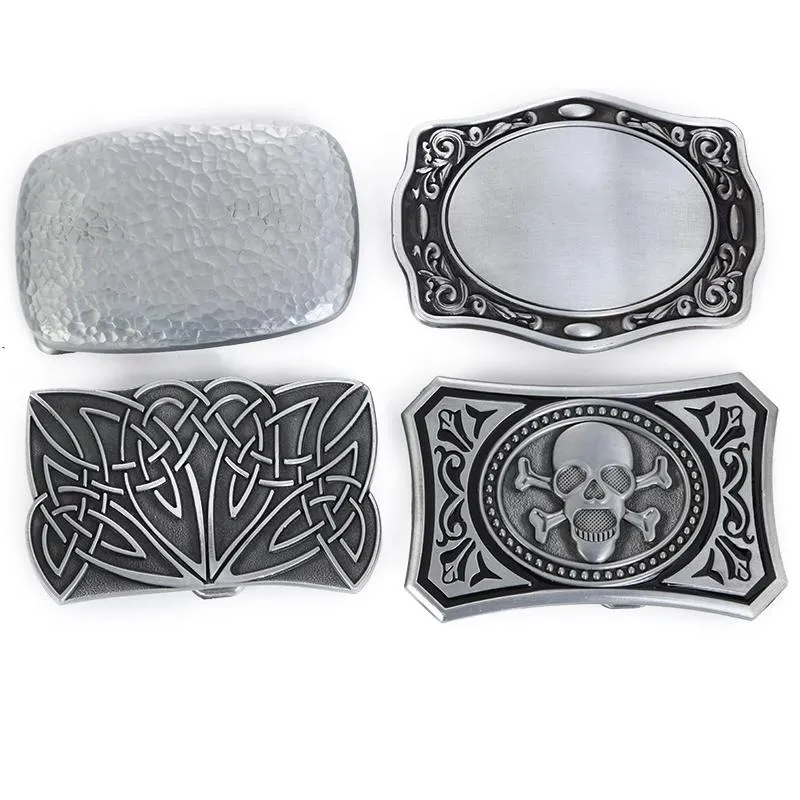 Belts Western Cowboy Zinc Alloy Pattern Belt Buckle For Men And Women CouplesBelts