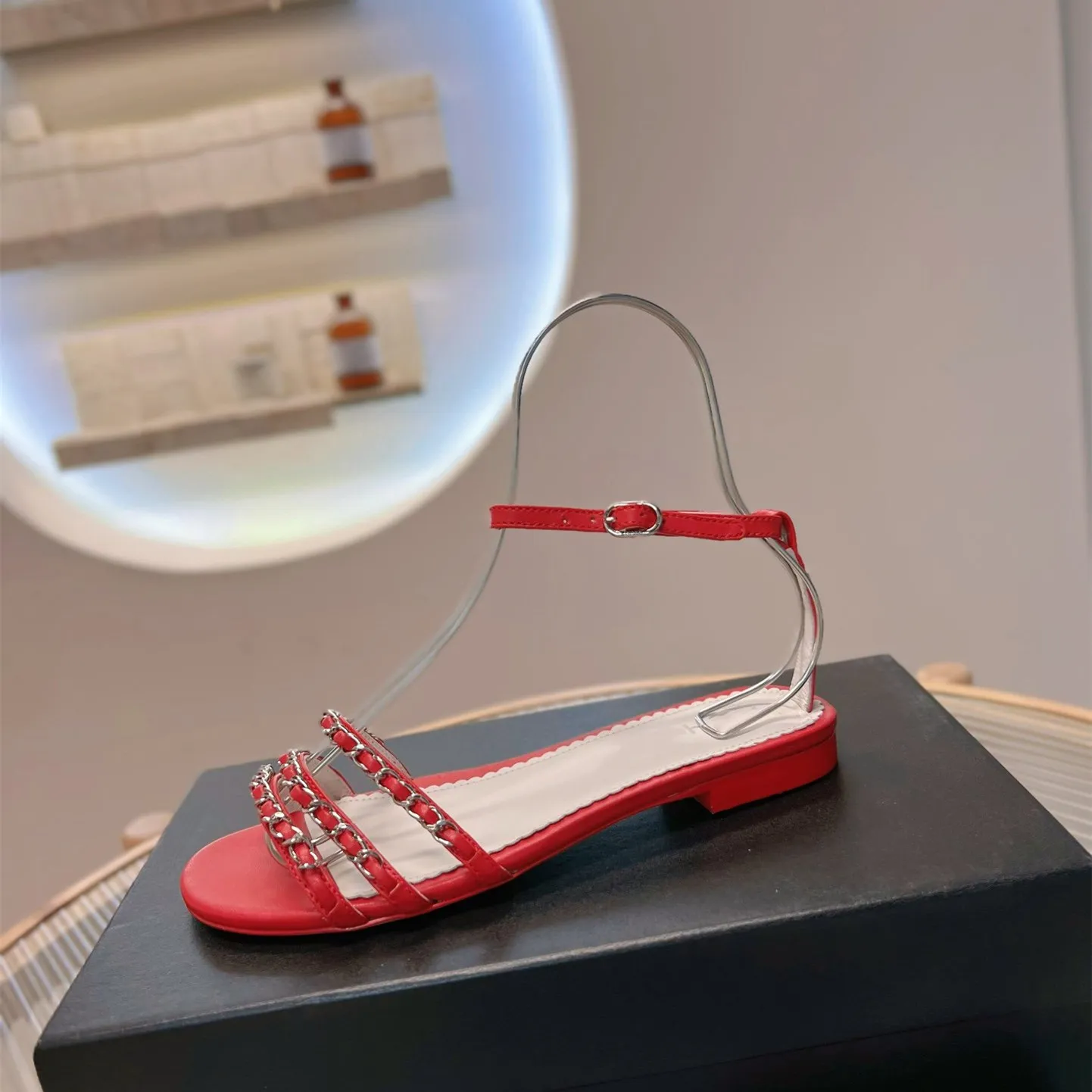 Catwalk flat sandals hot sale