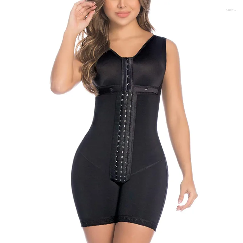 Women's Shapers Breastfeeding Shapewear Women Full Body Shaper BuLifter With Push Up Bra Bodysuit High Compression Waist Trainer Postpartum