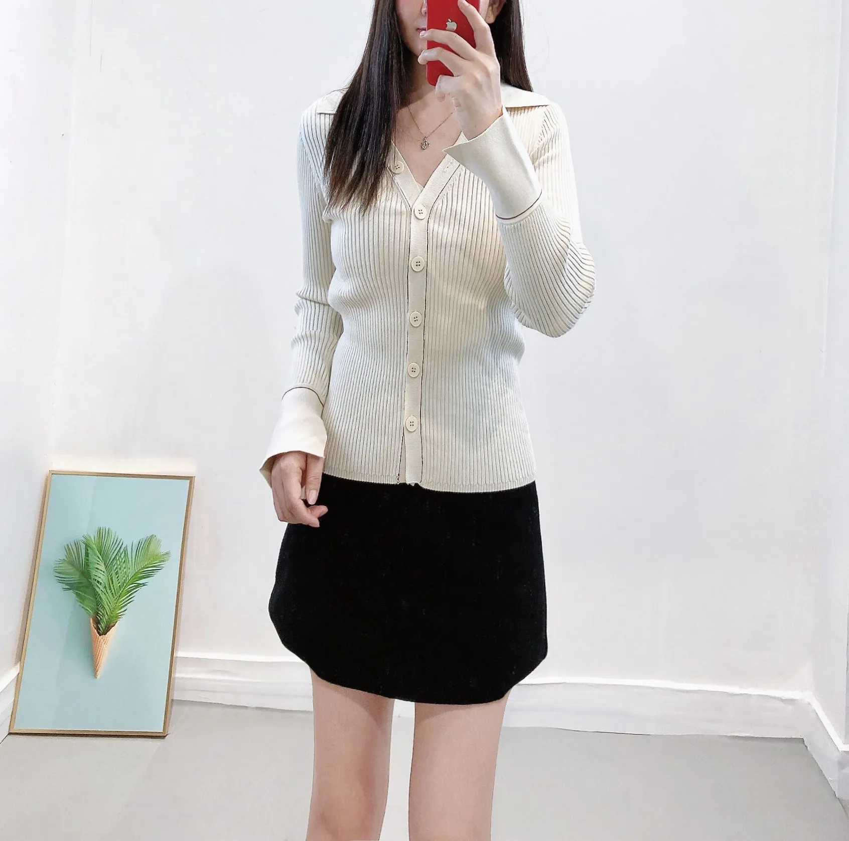 Sandro long cardigan with long sleeves deals