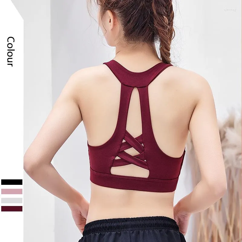 Активные брюки Sports Bra Beauty Back Gathning Shockpereprong Yoga 2023 Большой портативный батон