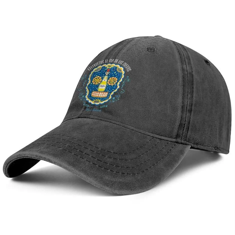 Modelo beer skull Unisex denim baseball cap golf fashion personalized hats especia especial Modelo-Especial-1 Modelo-Especial220c