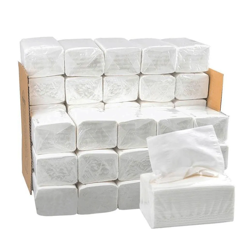 Tissue Portable Hand Face Wipe Cleaning Paper Towel Bathroom Toilet Paper Tissue Sheets Wood Pulp Napkin