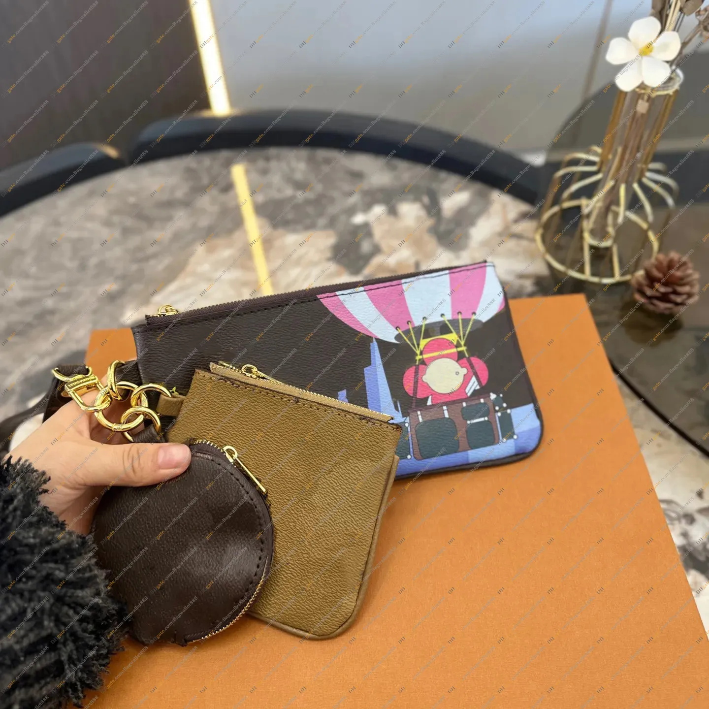 Small designer coin purse sale