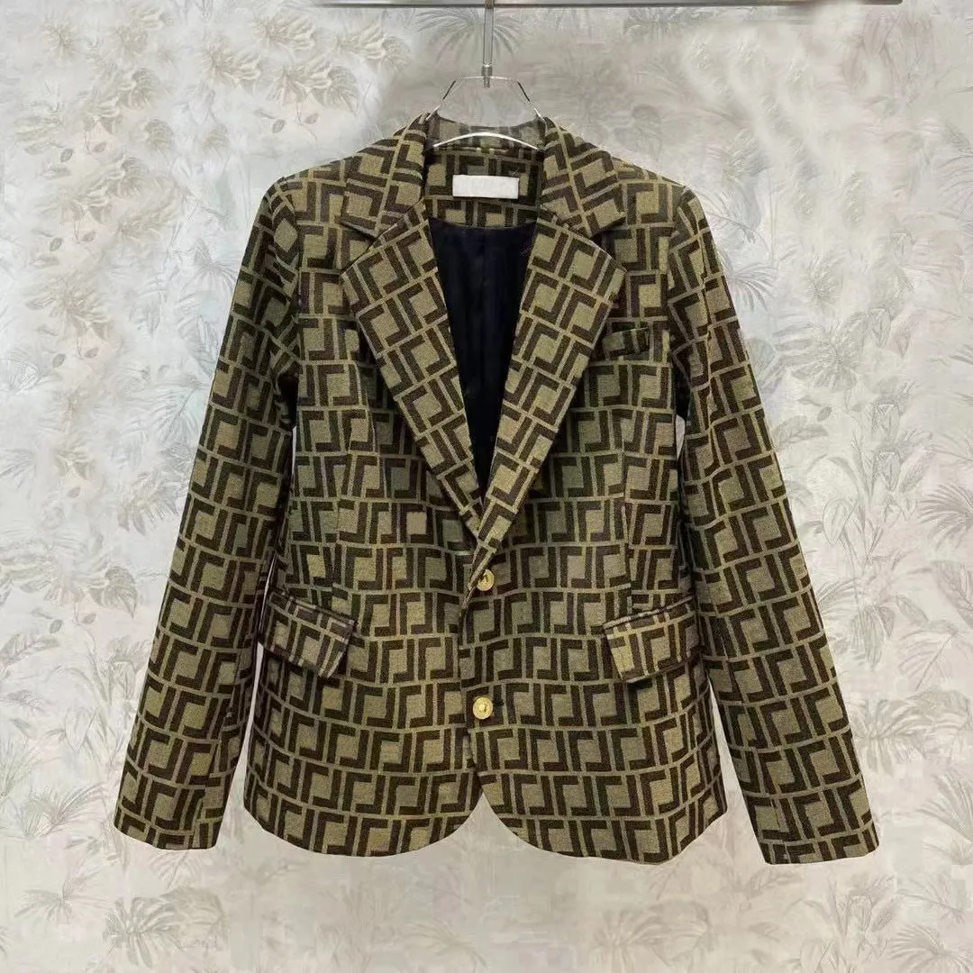 traje de mujer ropa de diseñador blazer Doble G primavera nuevos tops E319