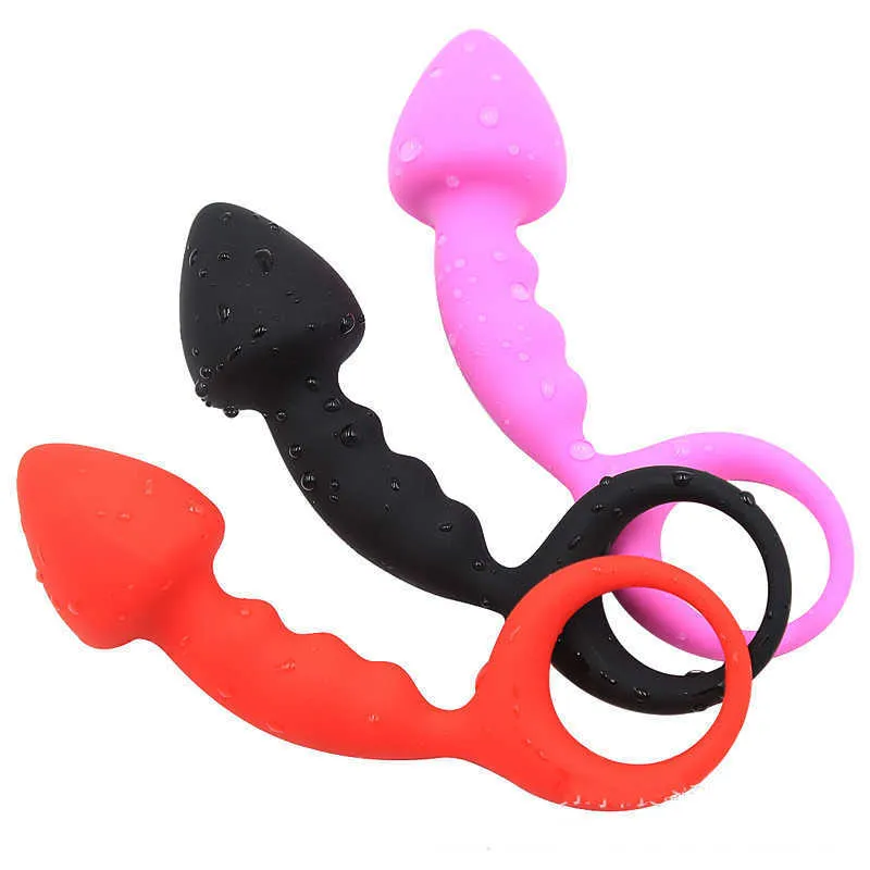 Massage Silicone Mini Dildo Anal Plug Adult Backyard Anal Beads Sex Toys  For Men Women Anal Massager Stimulator Couples Erotic Shop From 5,91 €