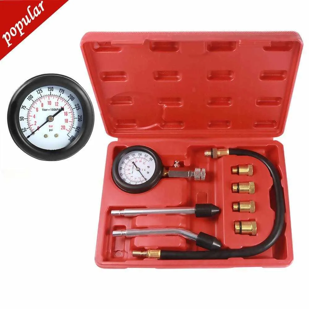 Gas engine compression outlet tester