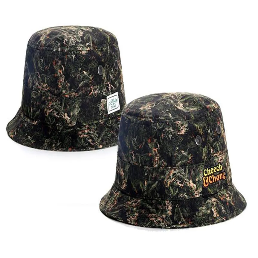 Cayler Sons Hood Cheech Chong Bucket Chapéus 2020 Verão New Chegada de Chegada Homem e Mulher Sport Fishman Summer Style Bob Fis304x